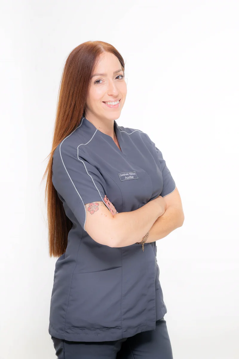Desiree Núñez Perdomo, auxiliar y gestión de clínica en Soludental